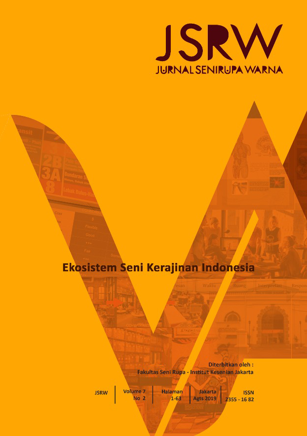 					View Vol. 7 No. 1 (2019): Kriya Indonesia, Menyikapi Industri Budaya
				